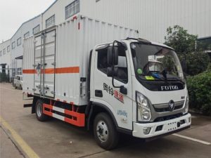 福田奥铃易燃气体厢式运输车HCQ5048XRQJDA-AB3