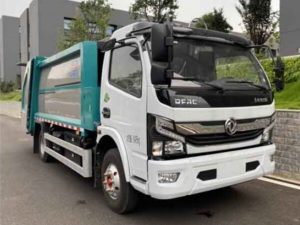 东风凯普特8.5吨电动压缩垃圾车CL5080ZYSBEV