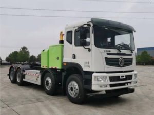 东风华神32吨电动勾臂垃圾车CL5320ZXXBEV