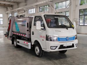 东风华神4.5吨电动压缩垃圾车CL5041ZYSBEV