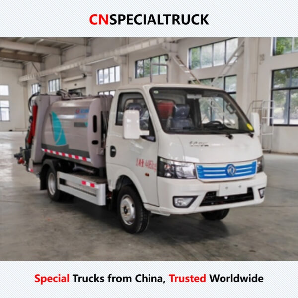 东风华神4.5吨电动压缩垃圾车CL5041ZYSBEV