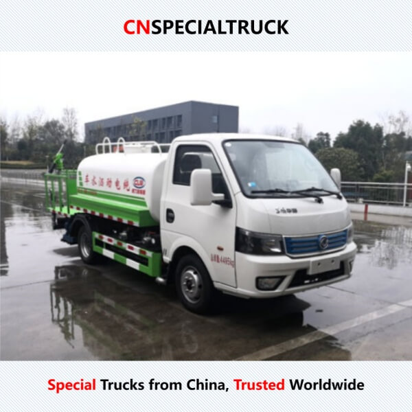 东风华神4.5吨电动洒水车CL5040GSSBEV