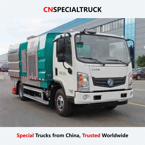 东风华神8.5吨电动吸尘车CL5080TXCBEV