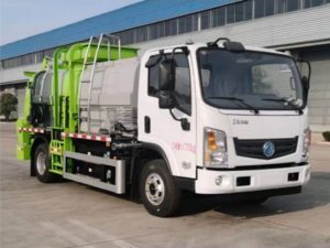 东风华神8吨电动餐厨垃圾车CL5080TCABEV