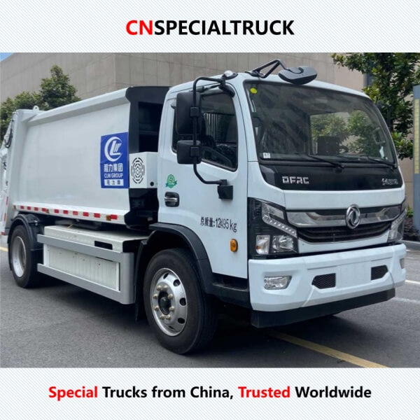 东风多利卡12.5吨电动压缩垃圾车CL5123ZYSBEV