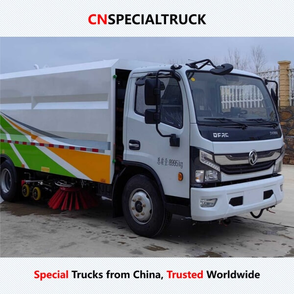 东风多利卡9吨纯电动洗扫车CL5090TXSBEV