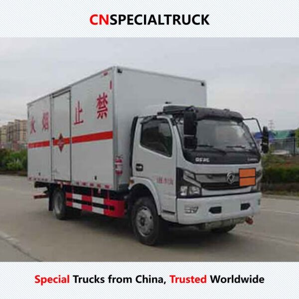 东风多利卡D7易燃气体厢式运输车HCQ5125XRQEQ6