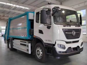 东风天锦18吨电动压缩垃圾车CL5183ZYSBEV