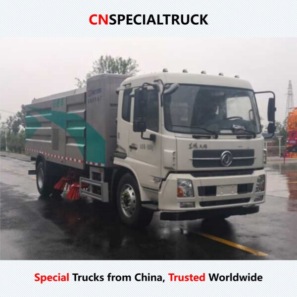 东风天锦18吨电动扫路车CL5180TSLBEV