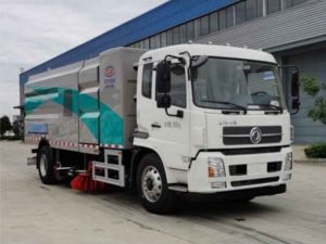 东风天锦18吨电动洗扫车CL5182TXSBEV