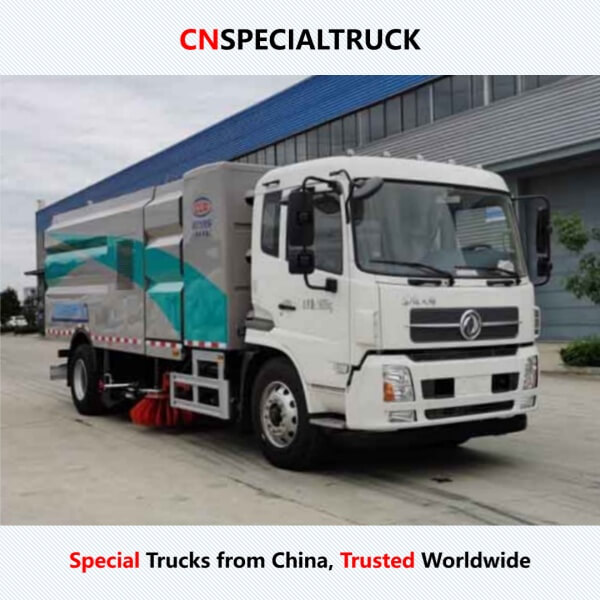 东风天锦18吨电动洗扫车CL5182TXSBEV