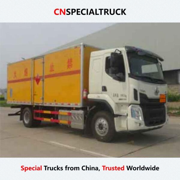 东风柳汽M3H5易燃液体厢式运输车HCQ5187XRYLZ6