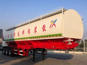 半挂（圆罐，营运）散装饲料车CLW9401ZSL