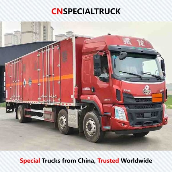 柳汽三轴杂项危险品厢式运输车HCQ5260XZWLZ6