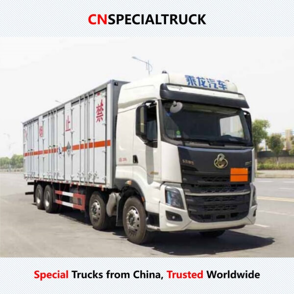 柳汽四轴杂项危险品厢式运输车HCQ5327XZWLZ6