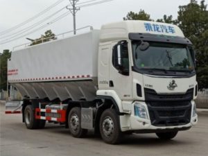 柳汽小三轴25吨散装饲料车HNY5250ZSLL6