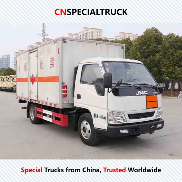 江铃顺达易燃液体厢式运输车HCQ5041XRYJX6