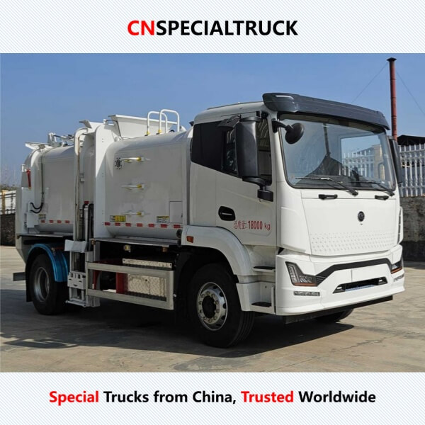 程力18吨电动餐厨垃圾车CL5180TCABEV