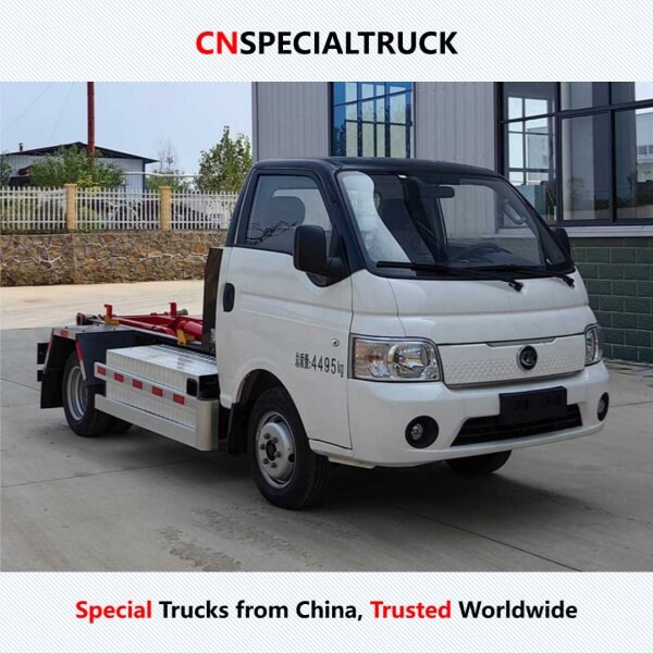 程力4.5吨电动勾臂垃圾车CL5045ZXXBEV