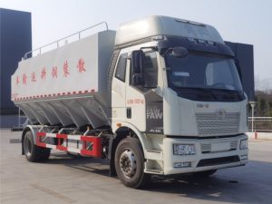 解放单桥18吨散装饲料车CLW5186ZSLC6