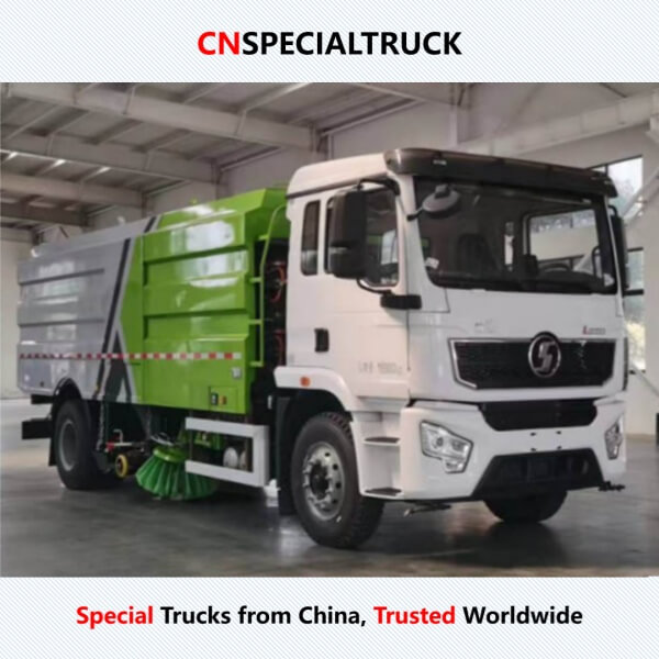 陕汽18吨电动洗扫车CL5186TXSBEV