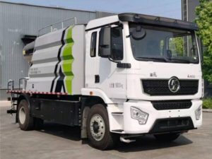 陕汽德龙18吨电动抑尘车CL5185TDYBEV