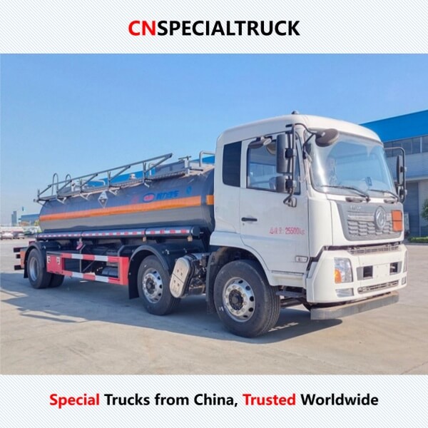 东风天锦10方腐蚀性物品罐式运输车CL5260GFWD6