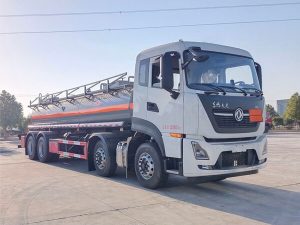 东风天锦13方腐蚀性物品罐式运输车CL5320GFWD6