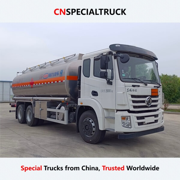 东风锦程24方铝合金运油车CL5260GYYL6