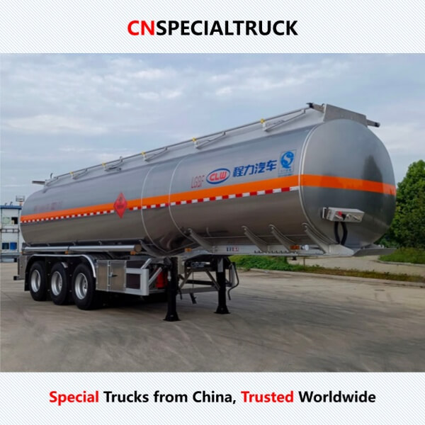 半挂43方铝合金运油车CL9402GYYLV