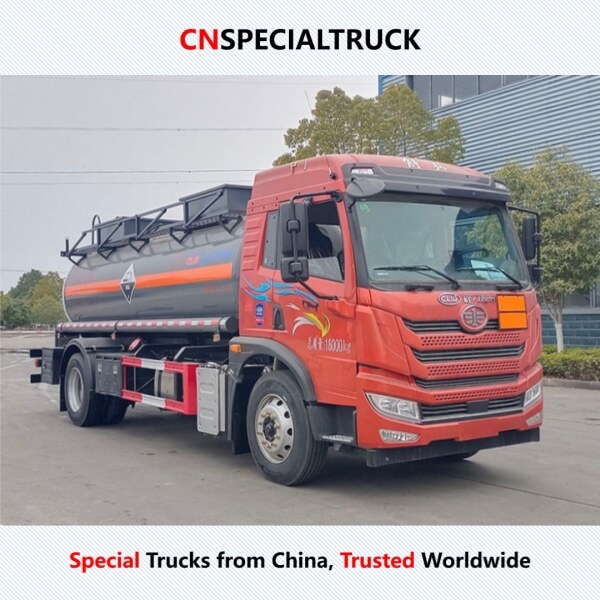 解放10方腐蚀性物品罐式运输车CL5181GFWC6