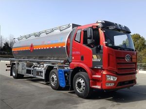 解放J6L（22方）铝合金易燃液体罐式运输车CL5261GRYCBWN