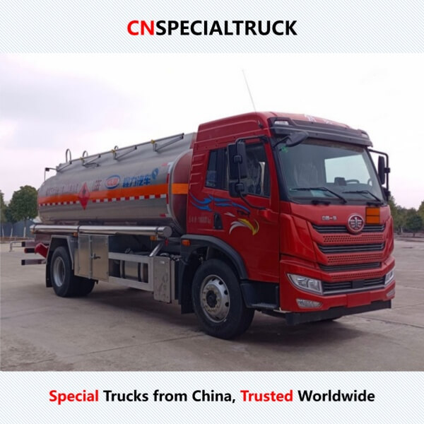 解放悍威14方铝合金运油车CL5182GYYLC6