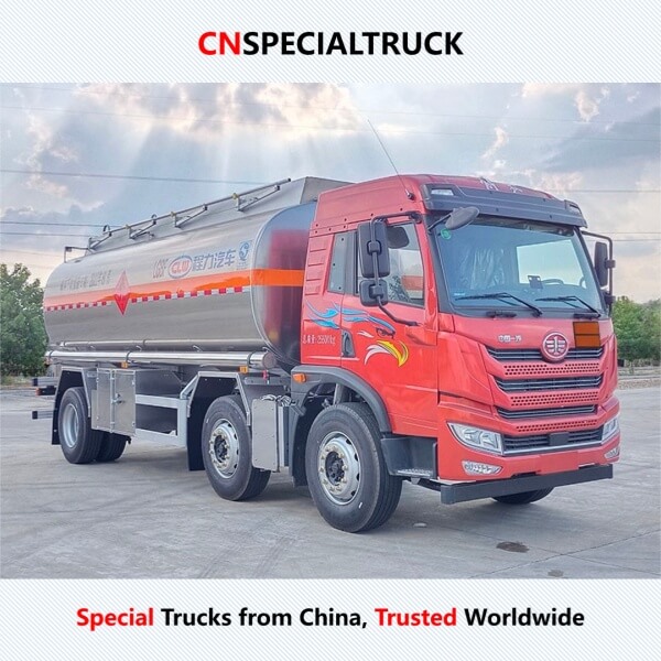 解放悍威21方铝合金运油车CL5260GYYLC6