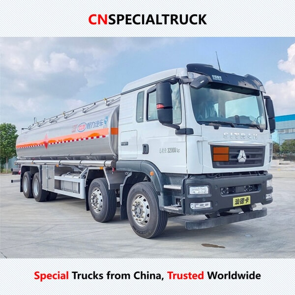 重汽汕德卡26方铝合金运油车CL5324GYYLZ6