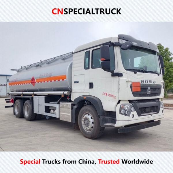 重汽豪沃19方铝合金运油车CL5263GYYLZ6