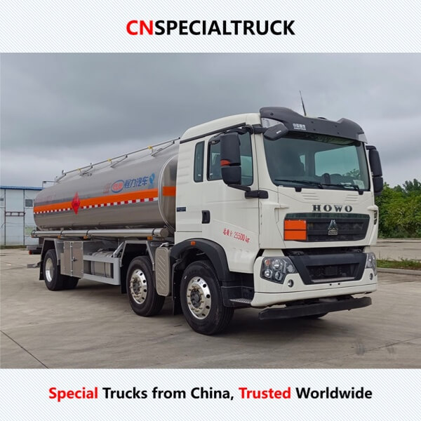 重汽豪沃20方铝合金运油车CL5261GYYLZ6